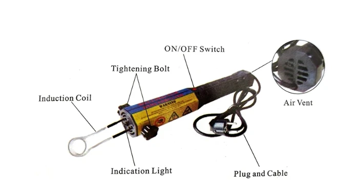 Handheld Mini-inductor Heating Tool direct sales